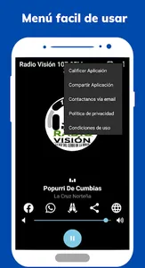 Radio Visión FM screenshot 2