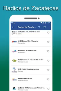 Radios de Zacatecas screenshot 3