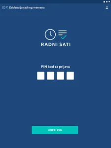 Radni Sati - prijava/odjava screenshot 1