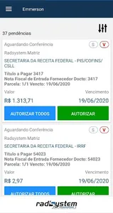 RS1 Autorização de Documentos screenshot 1
