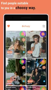 Chuzy: Dating, IQ based screenshot 0