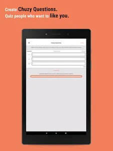 Chuzy: Dating, IQ based screenshot 19