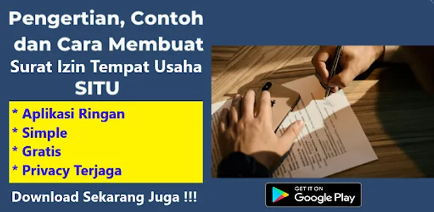 Buat Surat Izin Tempat Usaha screenshot 1