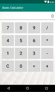 Basic Calculator screenshot 0
