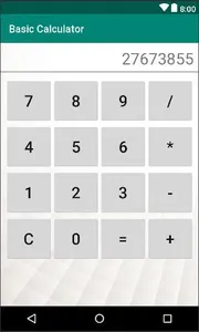 Basic Calculator screenshot 1