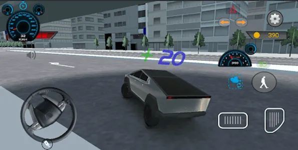 Tesla Car Drifting Game 3D screenshot 4
