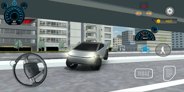 Tesla Car Drifting Game 3D screenshot 5