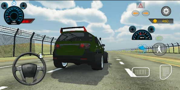 Tesla Car Drifting Game 3D screenshot 7