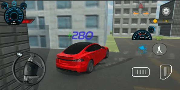 Tesla Car Drifting Game 3D screenshot 9