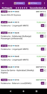 Hyderabad Trains screenshot 2