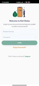 Railway Ticket screenshot 1