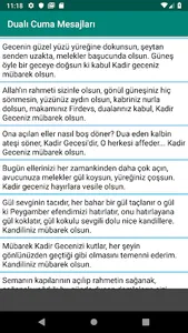 Kadir Gecesi Mesajları screenshot 7