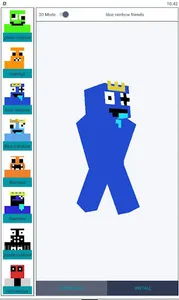 Rainbow Friends Skin MCPE Mods screenshot 9