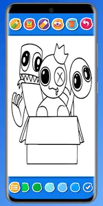 Rainbow Friends 2 Coloring screenshot 3