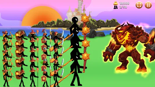 Stickman War : Clash of Stick screenshot 12