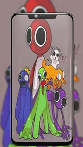 Rainbow Friends Blue Wallpaper screenshot 17