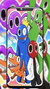 Rainbow Friends Blue Wallpaper screenshot 20