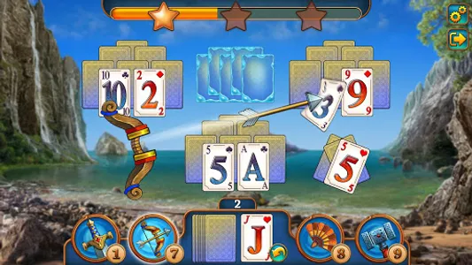 Tri Peaks Offline Solitaire screenshot 5