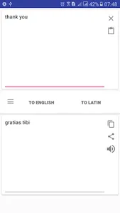Latin English Translator screenshot 0