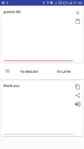 Latin English Translator screenshot 1