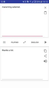 Filipino Tagalog English Trans screenshot 3