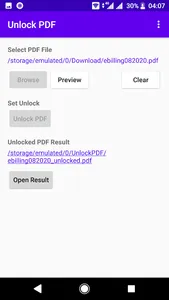 Unlock PDF : Remove PDF Passwo screenshot 4