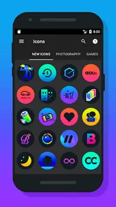 Planet O - Icon Pack screenshot 7