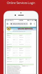 Karnataka Labour Registration screenshot 2