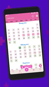 Wooman health period tracker screenshot 1
