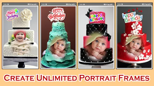 Birthday Cake Frames screenshot 14