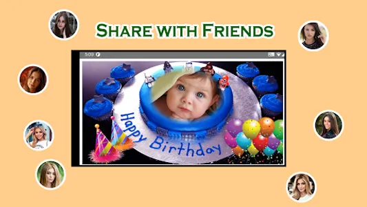 Birthday Cake Frames screenshot 23