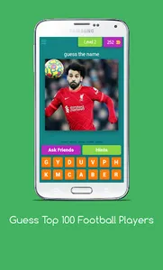 FOOTBALL 2023 PLAYER QUIZ screenshot 1