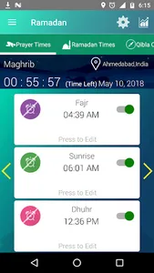 Prayer Times - Qibla, Quran screenshot 3