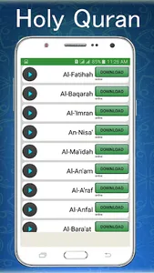 Read and Listen Quran Recitati screenshot 2