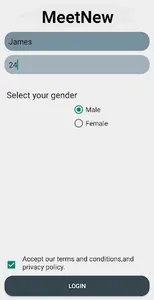 MeetNow Random Chat Girls. screenshot 0