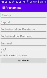 El Prestamista Simple screenshot 0