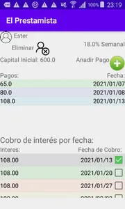 El Prestamista Simple screenshot 2