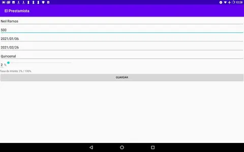 El Prestamista Simple screenshot 5