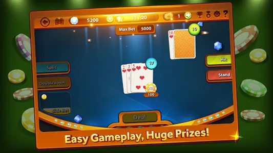 Blackjack Professional screenshot 1