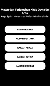 Matan dan Terjemahan Kitab Qaw screenshot 0