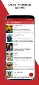 Cinelist: Movies & Shows List screenshot 7