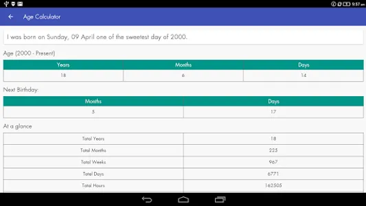 Age Calculator screenshot 6