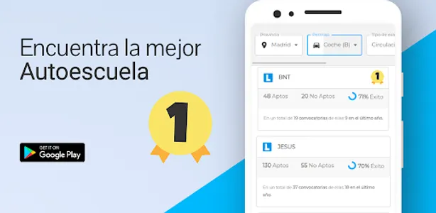 Ranking Autoescuelas screenshot 0