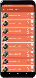 Baboon Sounds screenshot 2