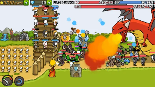 Grow Castle - Tower Defense screenshot 2