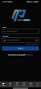 RapidParty - Vendor App screenshot 0