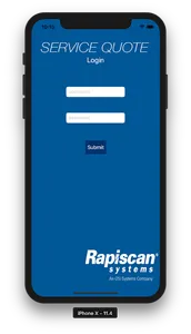 Rapiscan Service Quote screenshot 0