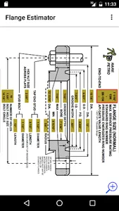 Flange Estimator screenshot 0