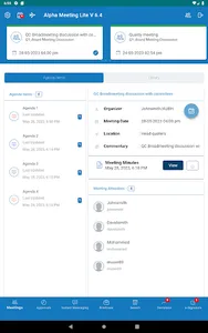 Alpha Meeting Lite screenshot 8