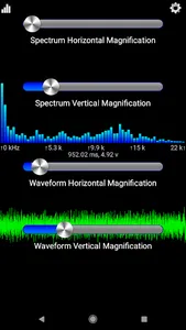 Sound View Spectrum Analyzer screenshot 1